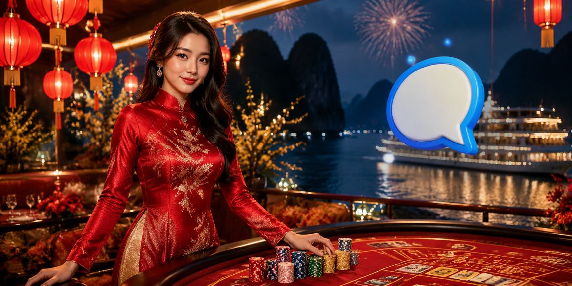Người chơi trải nghiệm live casino tại Hạ Long